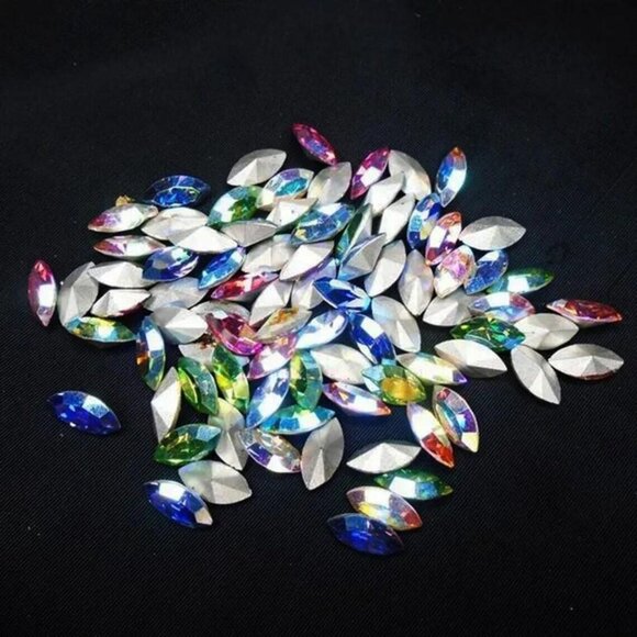 Aurora Rhinestones, Marquis Navette & Pear Shaped, 6 x 3, 7 x 3 Reseller Lot? - Picture 5 of 8